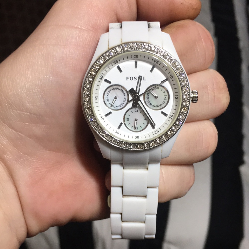 COPY - Fossil sparkling watch